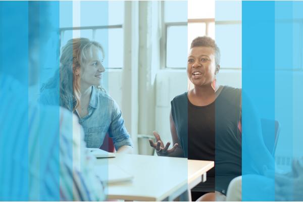 Team of Cubiks professionals discuss 360 Feedback